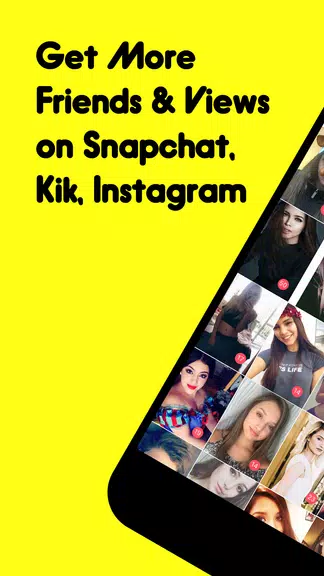Get Friends for Snapchat & Kik, Usernames for Snap 스크린샷 0