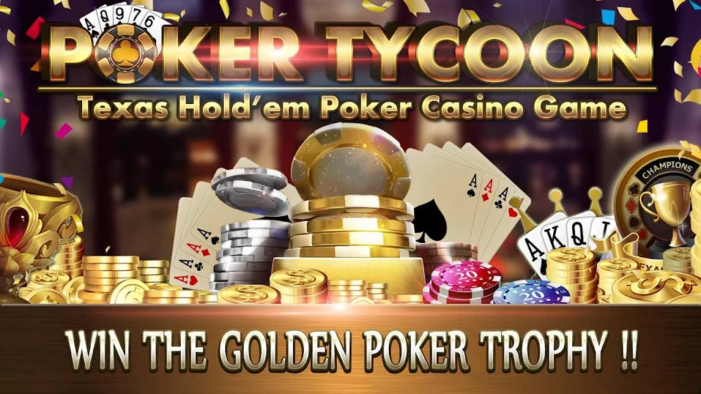 Poker Tycoon - Texas Hold'em Poker Casino Game Screenshot 0