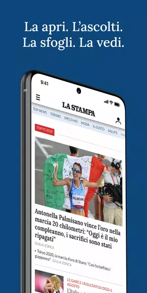 Schermata La Stampa. Notizie e Inchieste 0