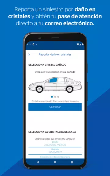 Schermata BBVA SOS - Asistencia de Auto 3