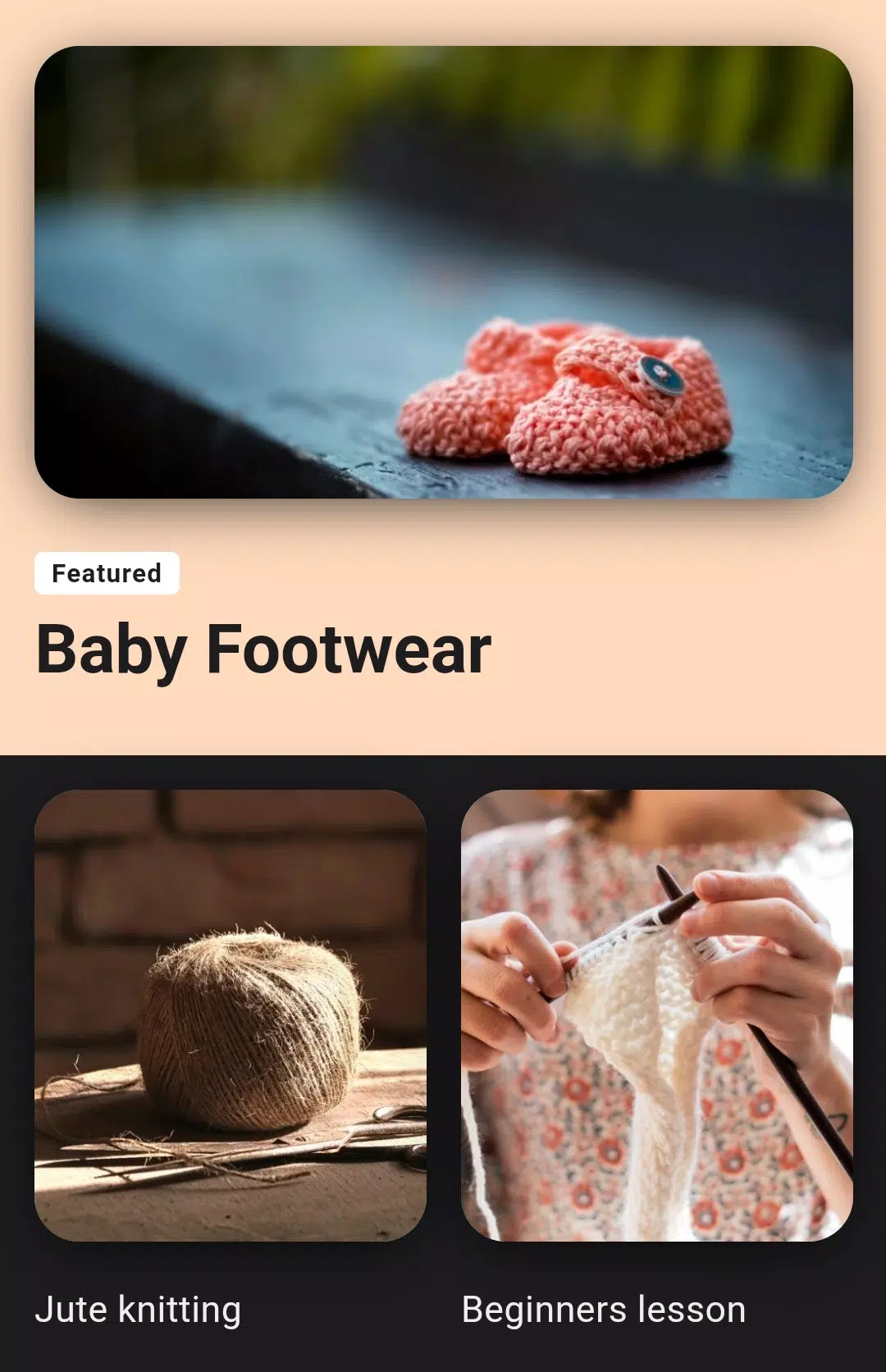 Learn Knitting and Crocheting应用截图第0张