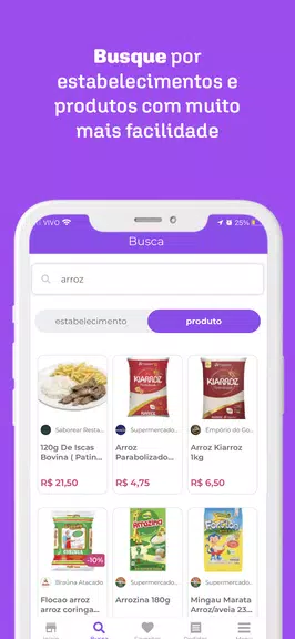 quero delivery: mercado e + Capture d'écran 2