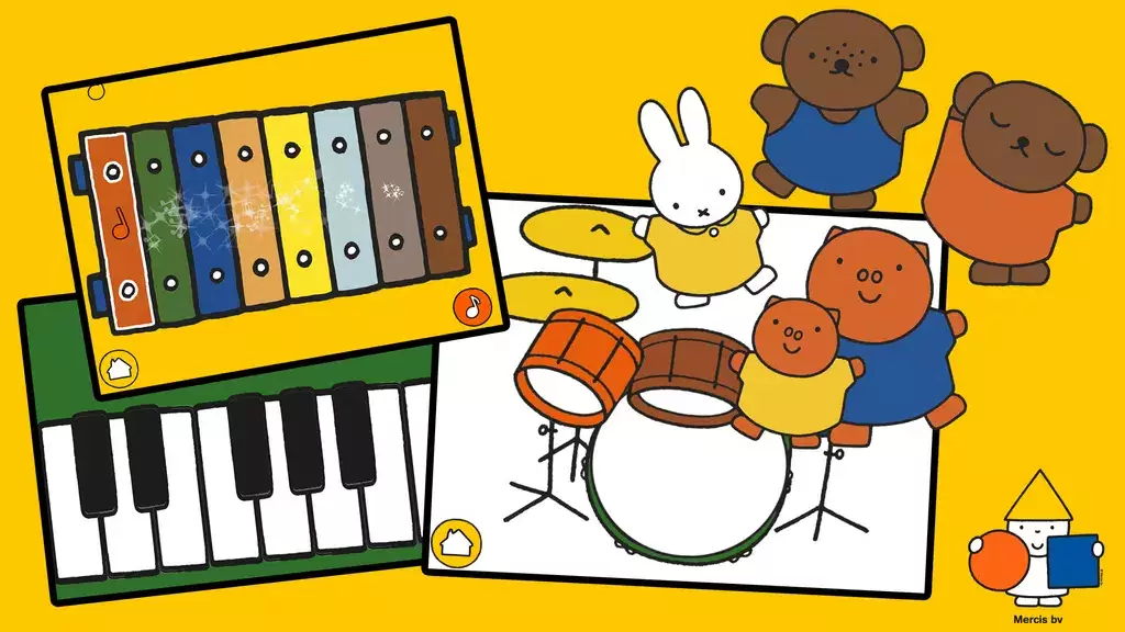 Miffy - Educational kids game Captura de tela 1