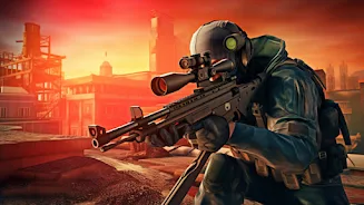 Sniper Shooter offline Game Скриншот 2