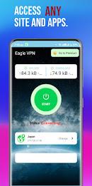 Eagle VPN - Secure VPN Proxy Ảnh chụp màn hình 0