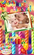 Birthday Photo Frames & Editor Ekran Görüntüsü 2