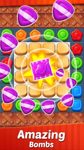 Candy Story - Match 3 Manor Captura de tela 1