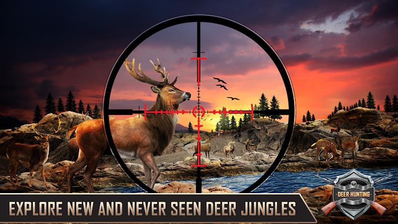 Deer Hunting Simulator Games Ekran Görüntüsü 3