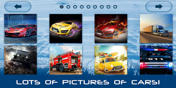 Cars Puzzles Game for boys應用截圖第0張