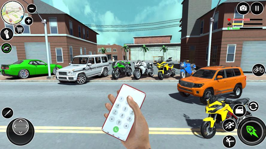Indian Bike Game 3d Driving 스크린샷 2