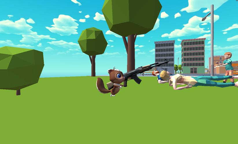 SQUIRREL WITH A GUN Ekran Görüntüsü 2