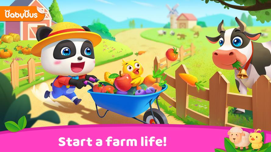 Little Panda's Town: My Farm Скриншот 0