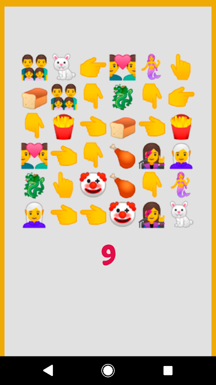 Emoji Memory Match Game ภาพหน้าจอ 1