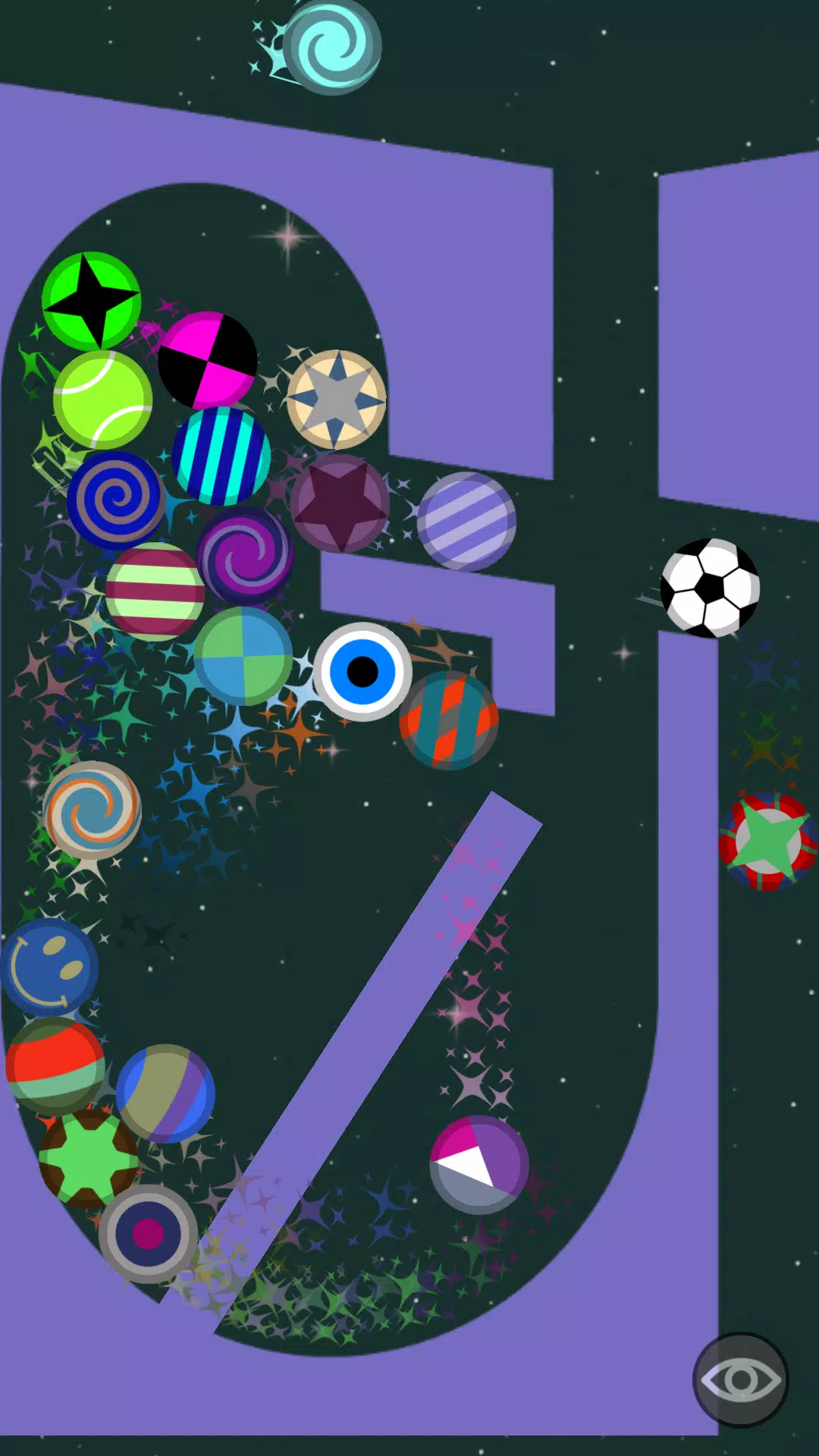 Simple Marble Race Captura de tela 0