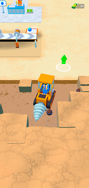 Gem Digger Idle ဖန်သားပြင်ဓာတ်ပုံ 2