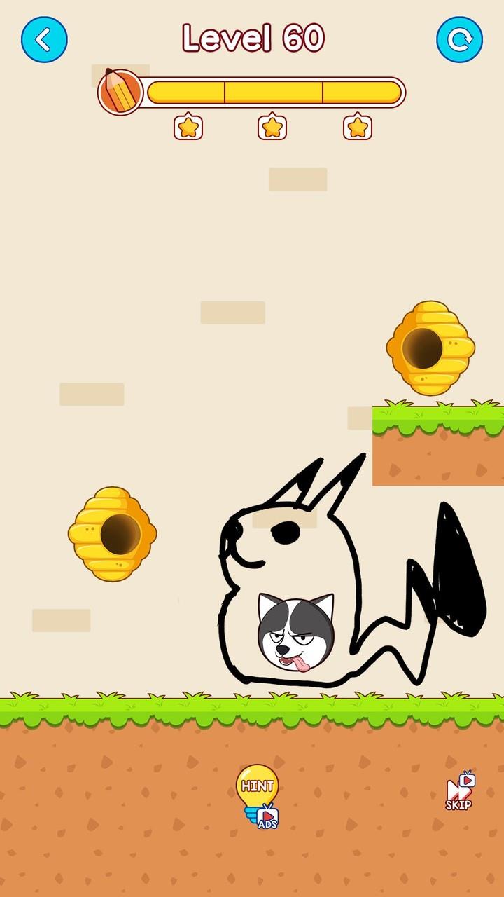 Husky Rescue: Save Dog Puzzle Screenshot 0