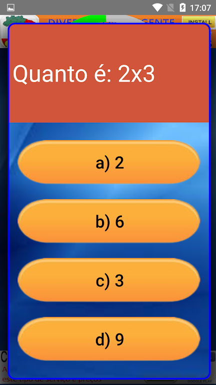 Quiz Tabuada Facil スクリーンショット 2