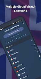 VPN UK: Fast VPN with Adblock স্ক্রিনশট 1