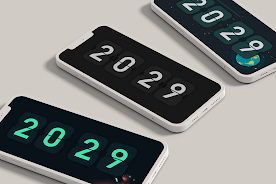 Flip clock & floating widget Ekran Görüntüsü 2