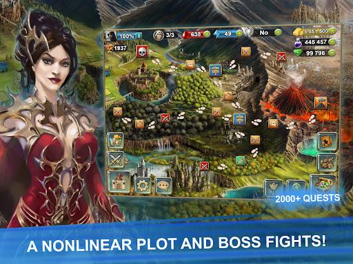 Blood of Titans: Card Battles ဖန်သားပြင်ဓာတ်ပုံ 1