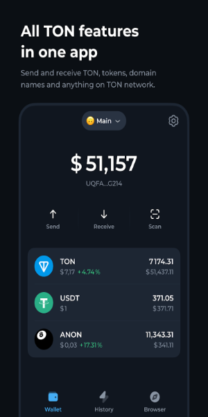 Tonkeeper telegram premium Screenshot 1