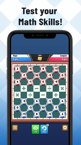 Damath: Math Checkers Скриншот 0