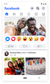 Facelite for Facebook Lite  FB Captura de tela 1