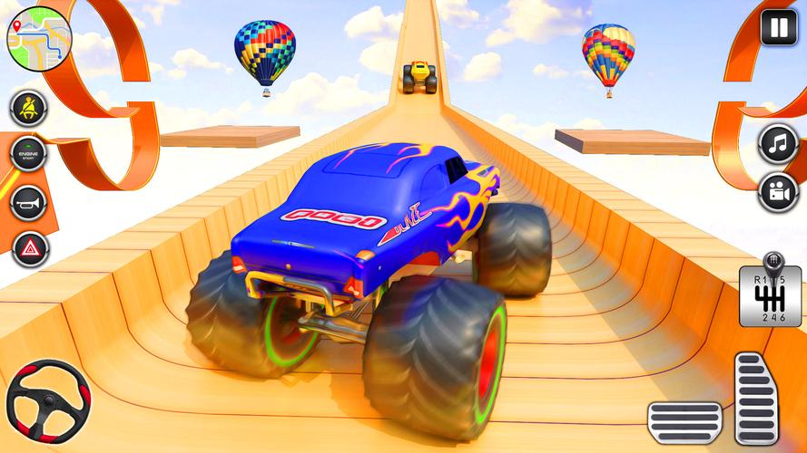 Monster Truck Simulator Games 스크린샷 1