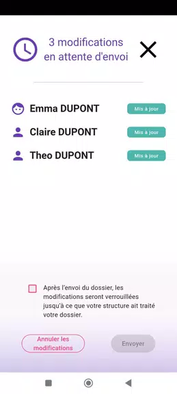 eTicket Famille Screenshot 3