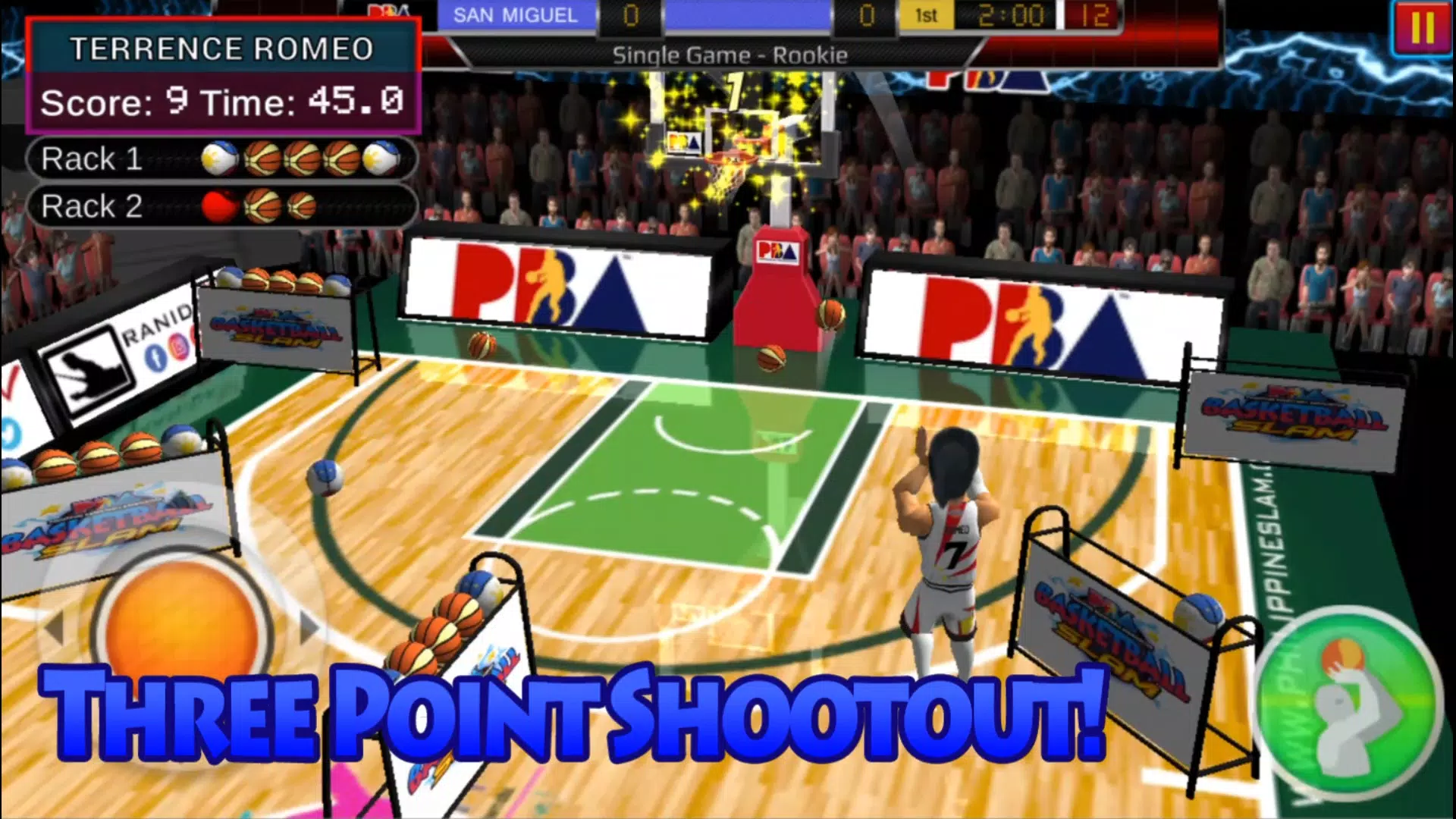 Basketball Slam! Ảnh chụp màn hình 2