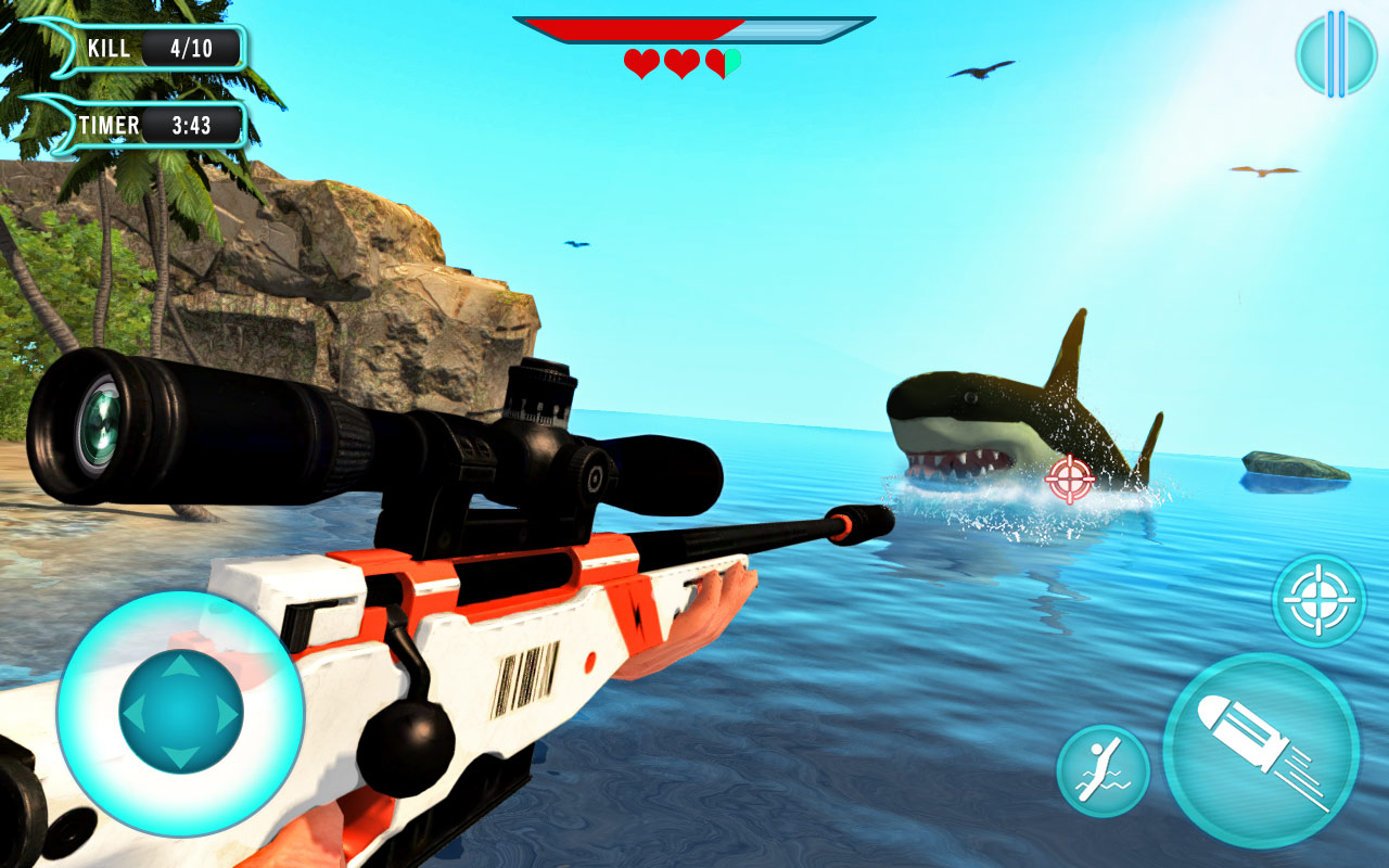 Hunt Wild Shark Simulator Скриншот 1