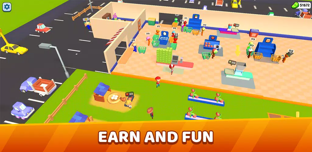 Schermata Mart Tycoon Supermarket game 0