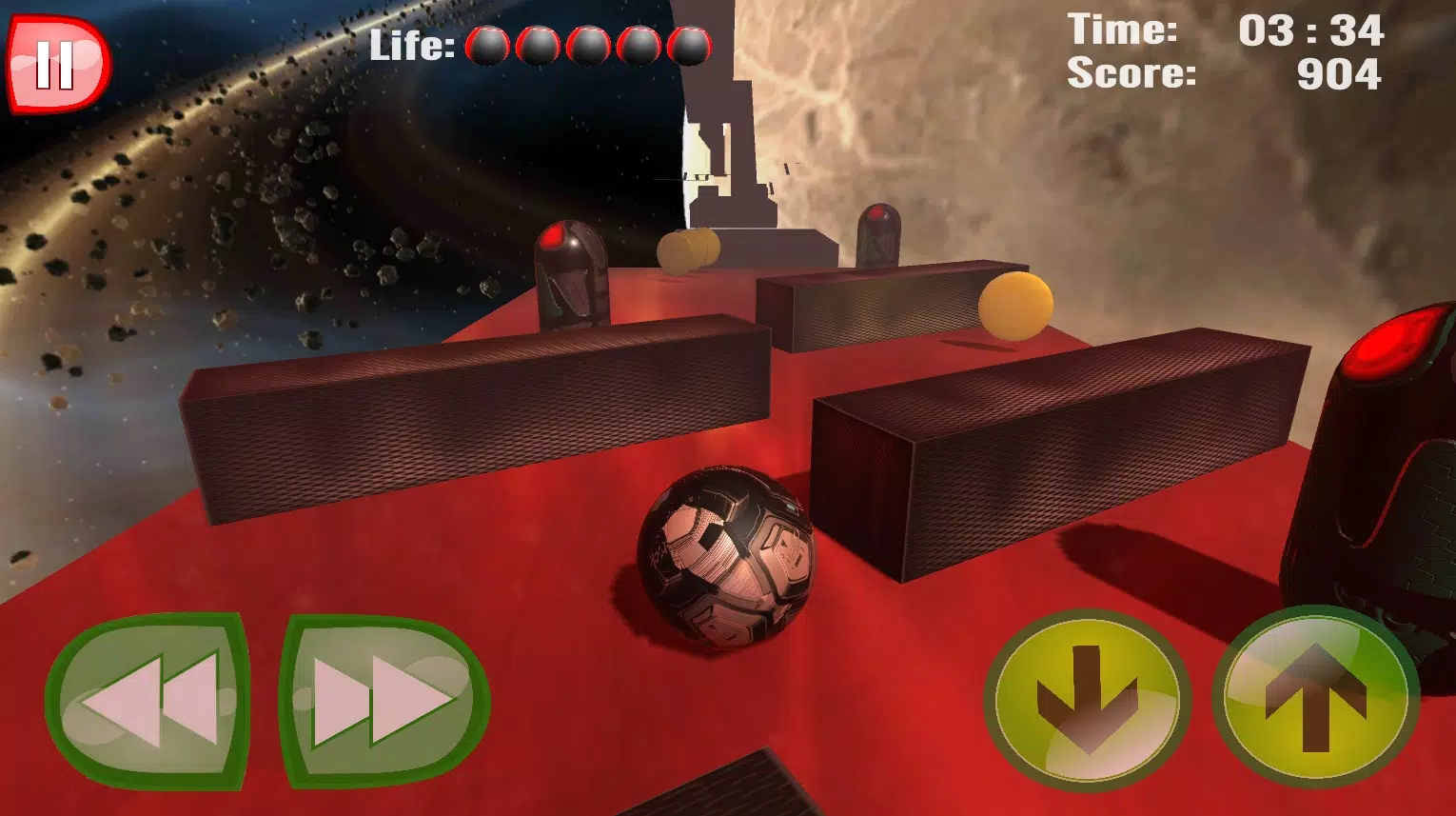 Space Ball: Balance Game Schermafbeelding 0