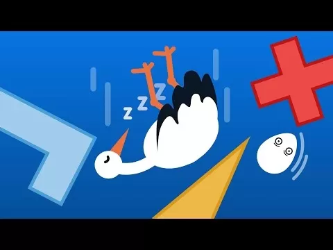 Sleepy Stork -gameplay