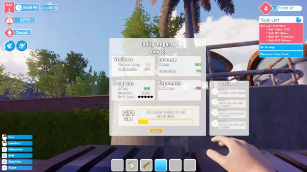 Waterpark Simulator guest reactions