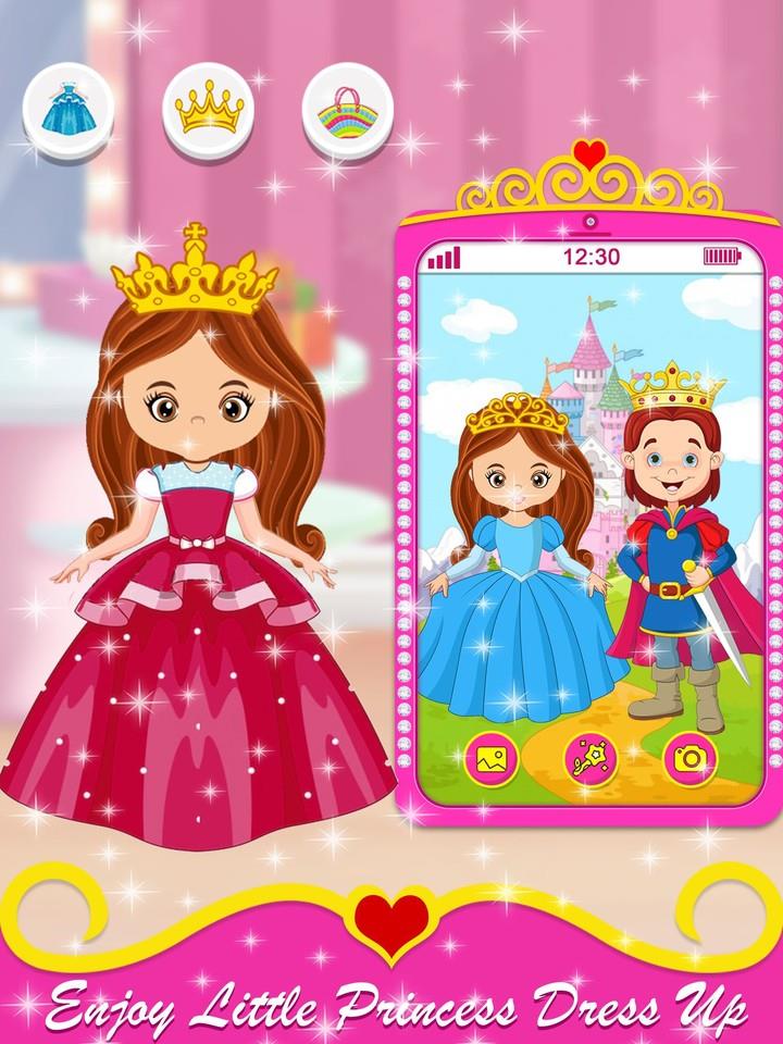 Princess Baby Phone Games ဖန်သားပြင်ဓာတ်ပုံ 2