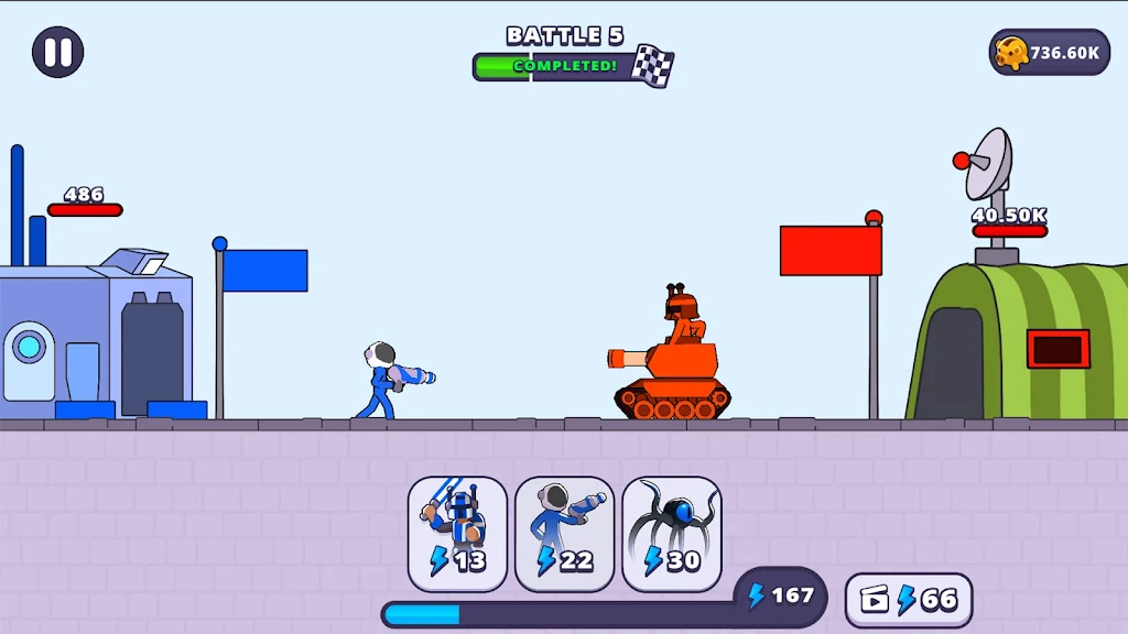 Stickman Fight: War of the Age Screenshot 3