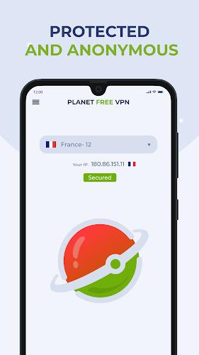 Free VPN Proxy by Planet VPN स्क्रीनशॉट 2