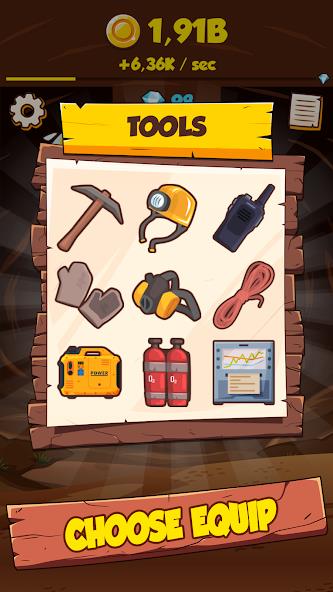 Idle Miner Clicker: Tap Tycoon Mod スクリーンショット 3