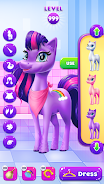 Magical Unicorn Candy World Скриншот 1