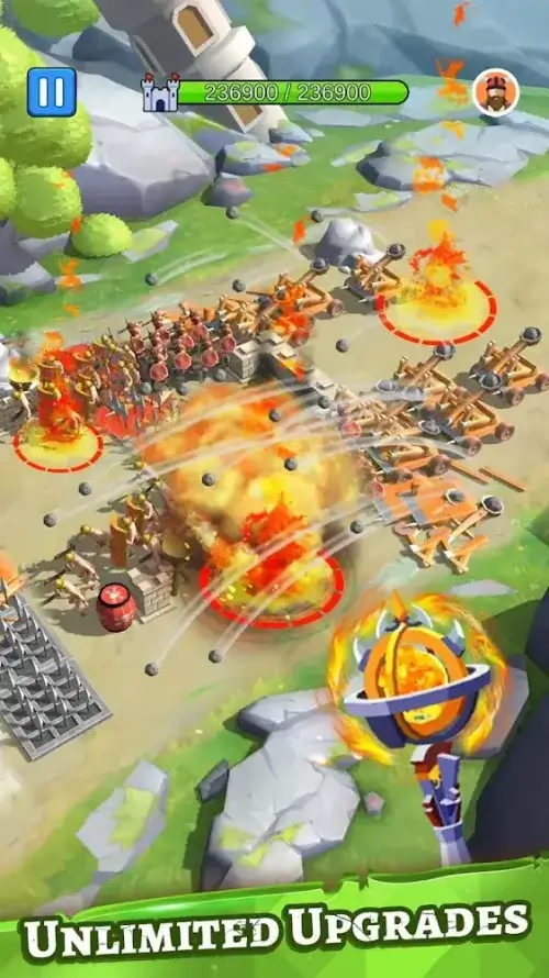 Castle War: Empire Archer Ảnh chụp màn hình 1