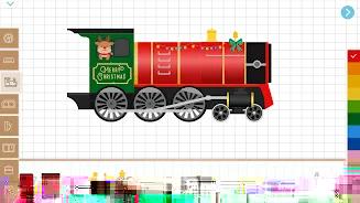 Labo Christmas Train Game:Kids Captura de pantalla 3