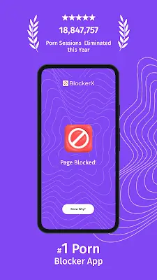 BlockerX: Porn Blocker/ NotFap Скриншот 0