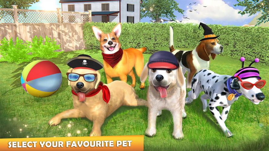 Family Pet Dog Games 스크린샷 0