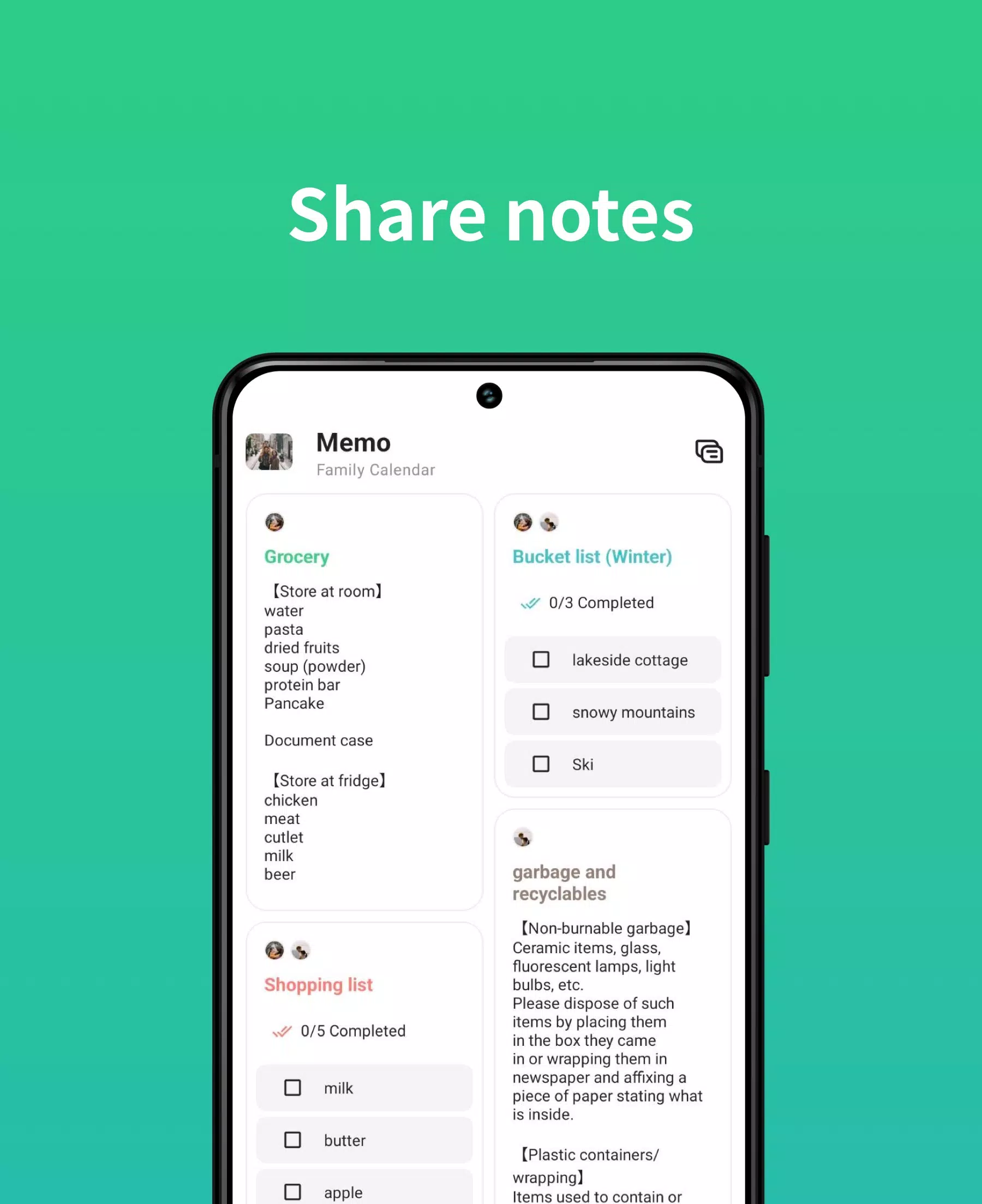 TimeTree - Shared Calendar Screenshot 3