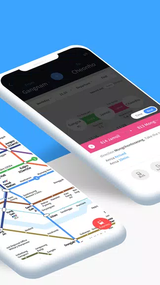 Smarter Subway – Korean subway Schermafbeelding 1