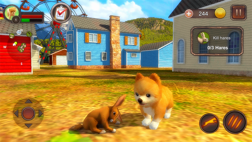 Pomeranian Dog Simulator स्क्रीनशॉट 2