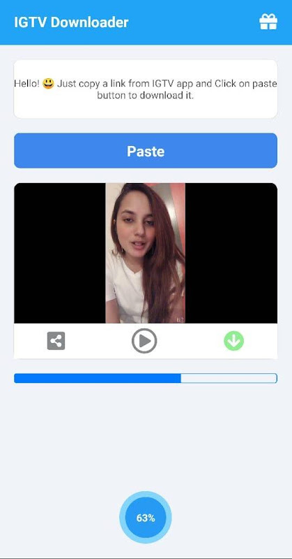 IGTV Video Downloader Capture d'écran 0