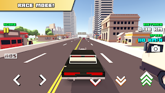 Blocky Car Racer - racing game Zrzut ekranu 3