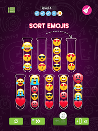 Emoji Sort: Sorting Games Ekran Görüntüsü 0